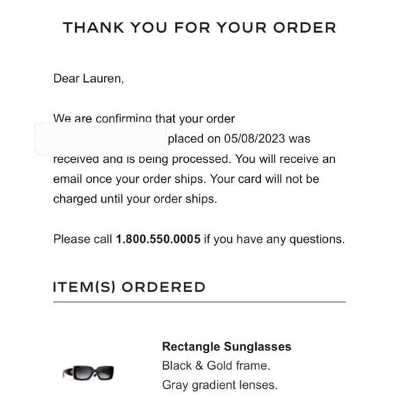 These sunglasses are in perfect condition! I’m just looking for something new! - Picture 5 of 7